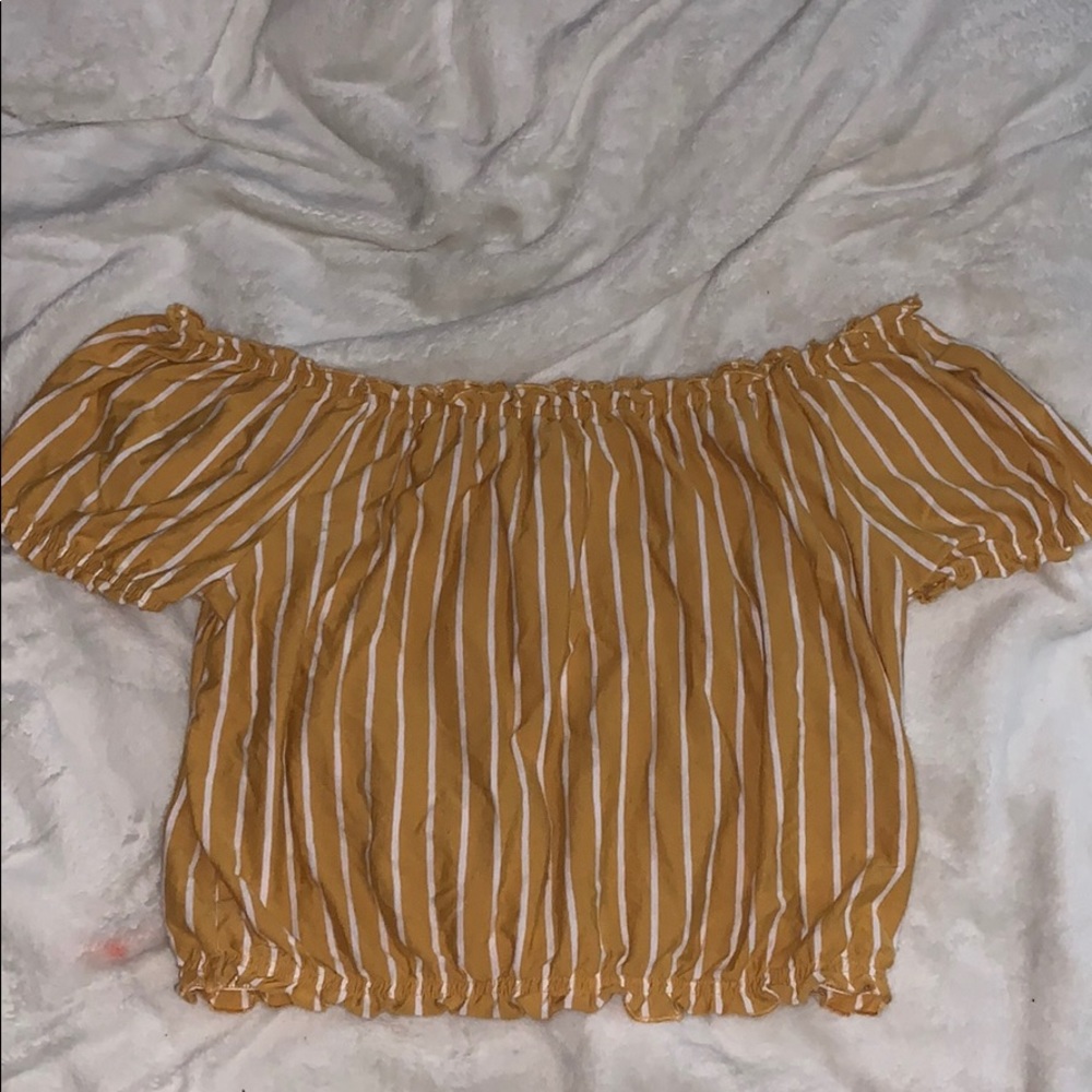 American Eagle Off The Shoulder Crop